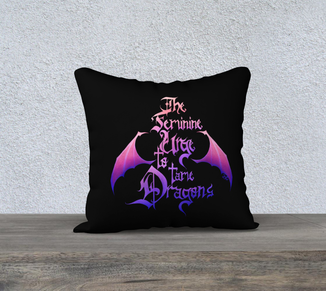 18"×18" Dragon Whisperer Pillow Case