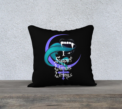 18"×18" Lilith's Moral Support Pillow Case