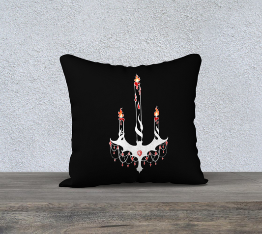 18"×18" "Life Is No Brief Candle" Pillow Case