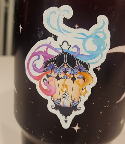 "Life Is No Brief Candle" Sticker