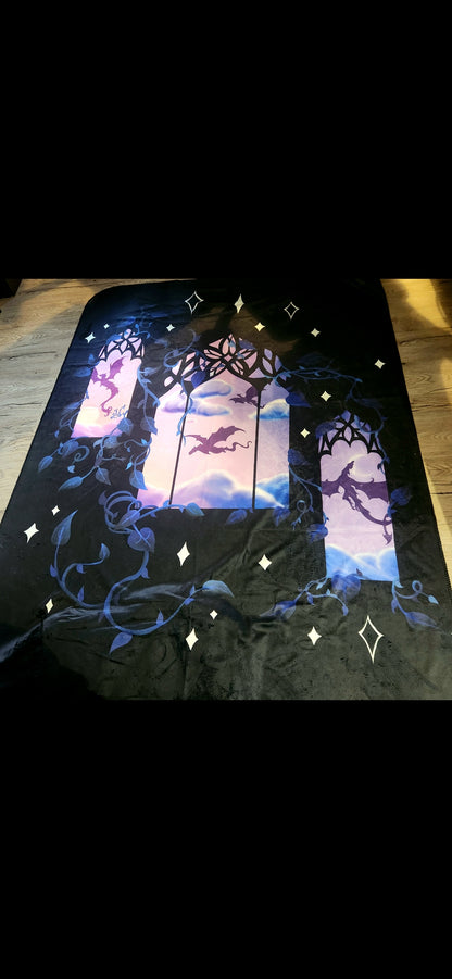 Dreaming of Dragons Blanket 80"×60"