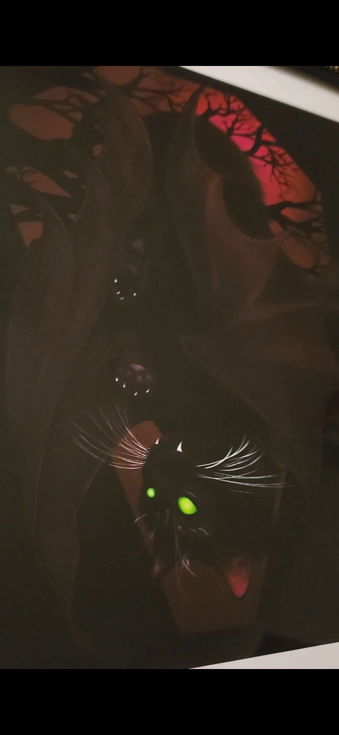 "The Void Stares Back" 11"×14" Fine Art Print.