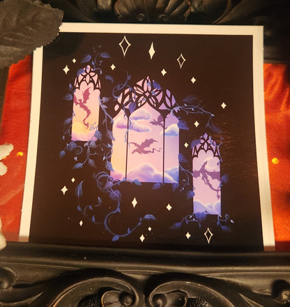 Dreaming of Dragons Sticker