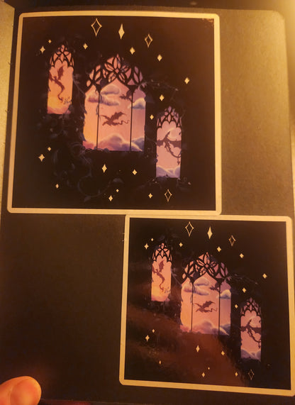 Dreaming of Dragons Sticker