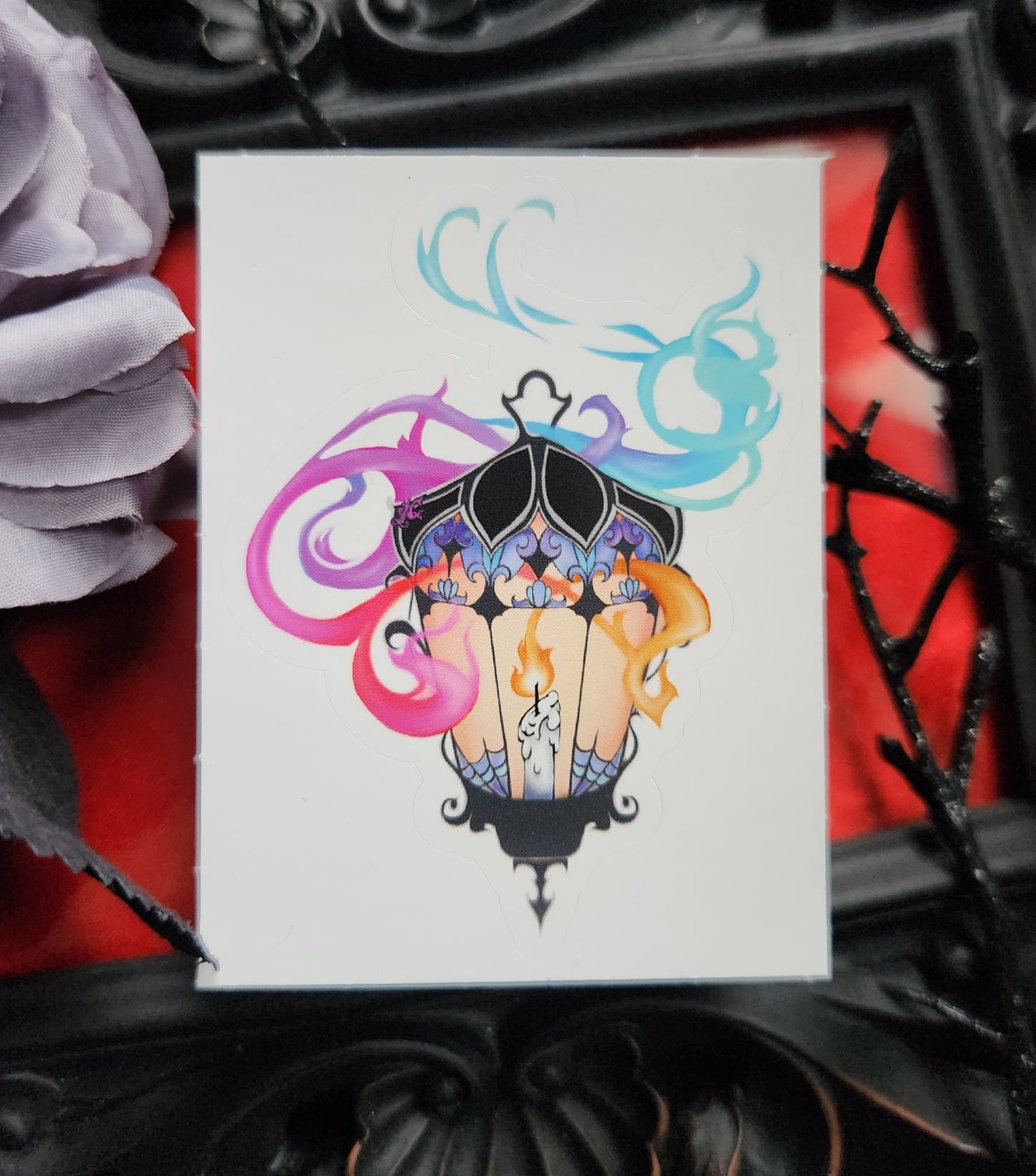 "Life Is No Brief Candle" Sticker