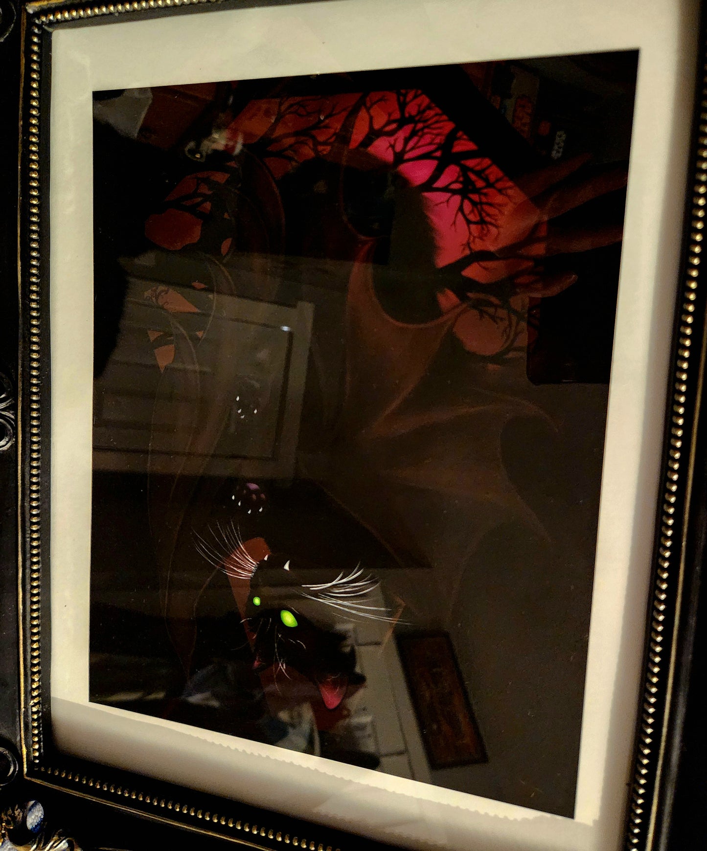 "The Void Stares Back" 11"×14" Fine Art Print.