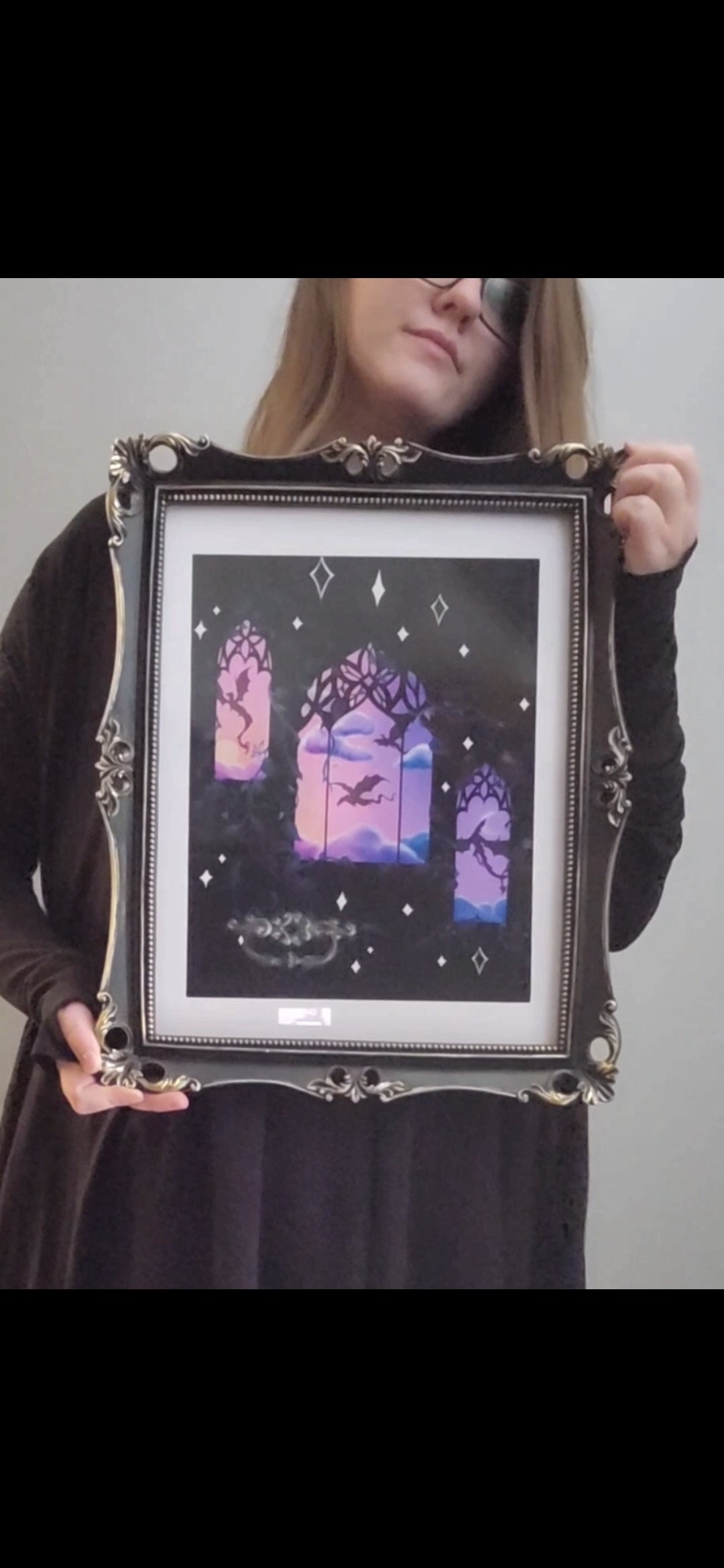 "Dreaming of Dragons" 11"×14" Fine Art Print.